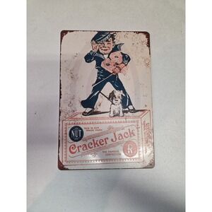 Cracker Jack Rustic-looking 8x12 Metal Sign Ready To Hang Famous Confection
